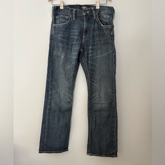 Silver ZAC SJC Medium Wash Jeans Men’s Size 30/32 - Picture 1 of 9